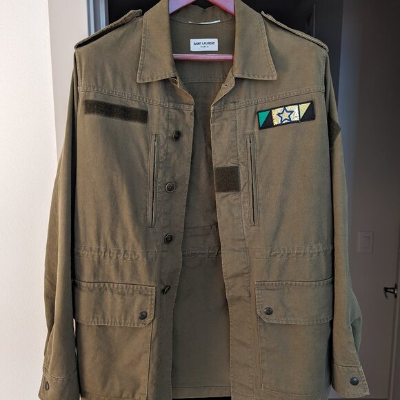 Saint Laurent Other - Saint Laurent "Sweet Dreams" Shark Park Military Parka